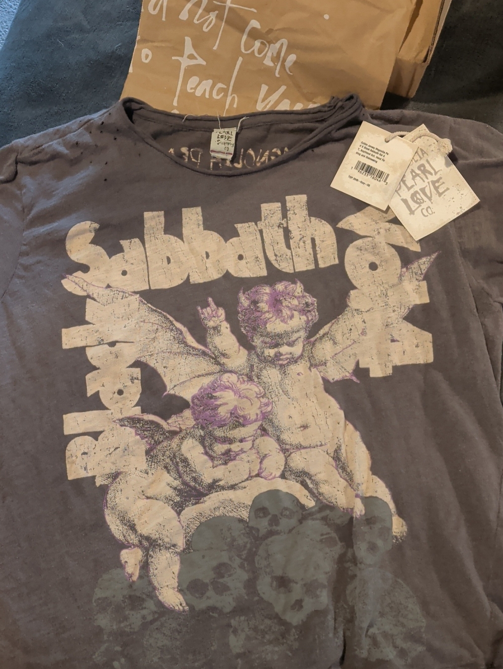 Magnolia Pearl Black Sabbath Vol 4 Graphic Tee -